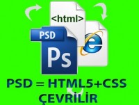 web-tasarimda-web-sitesi-islerinde-neler-yapiyoruz,Photoshop Dosyası olan PSD'yi HTML+CSS'ye Dönüşüm Yapılır